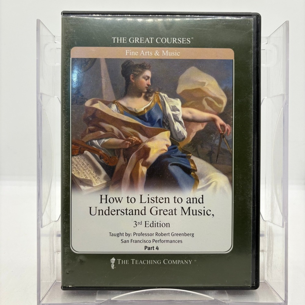 The Great Courses How to Listen to and Understand Great Music 3rd Ed Part 4 DVD